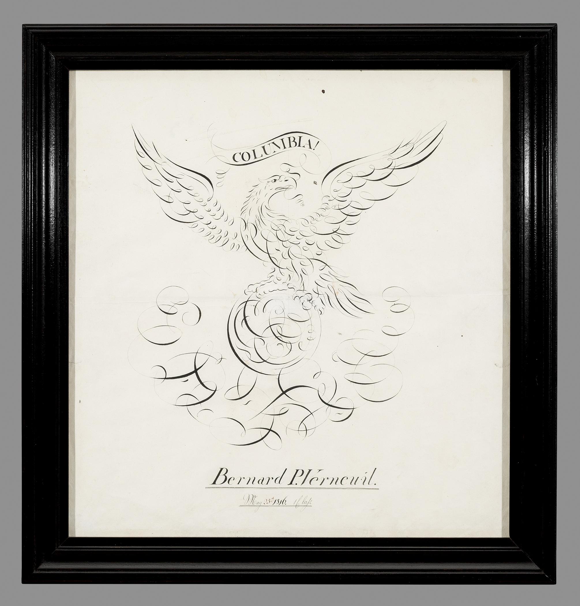 1960.0703 A Drawing, B Frame, view 1
