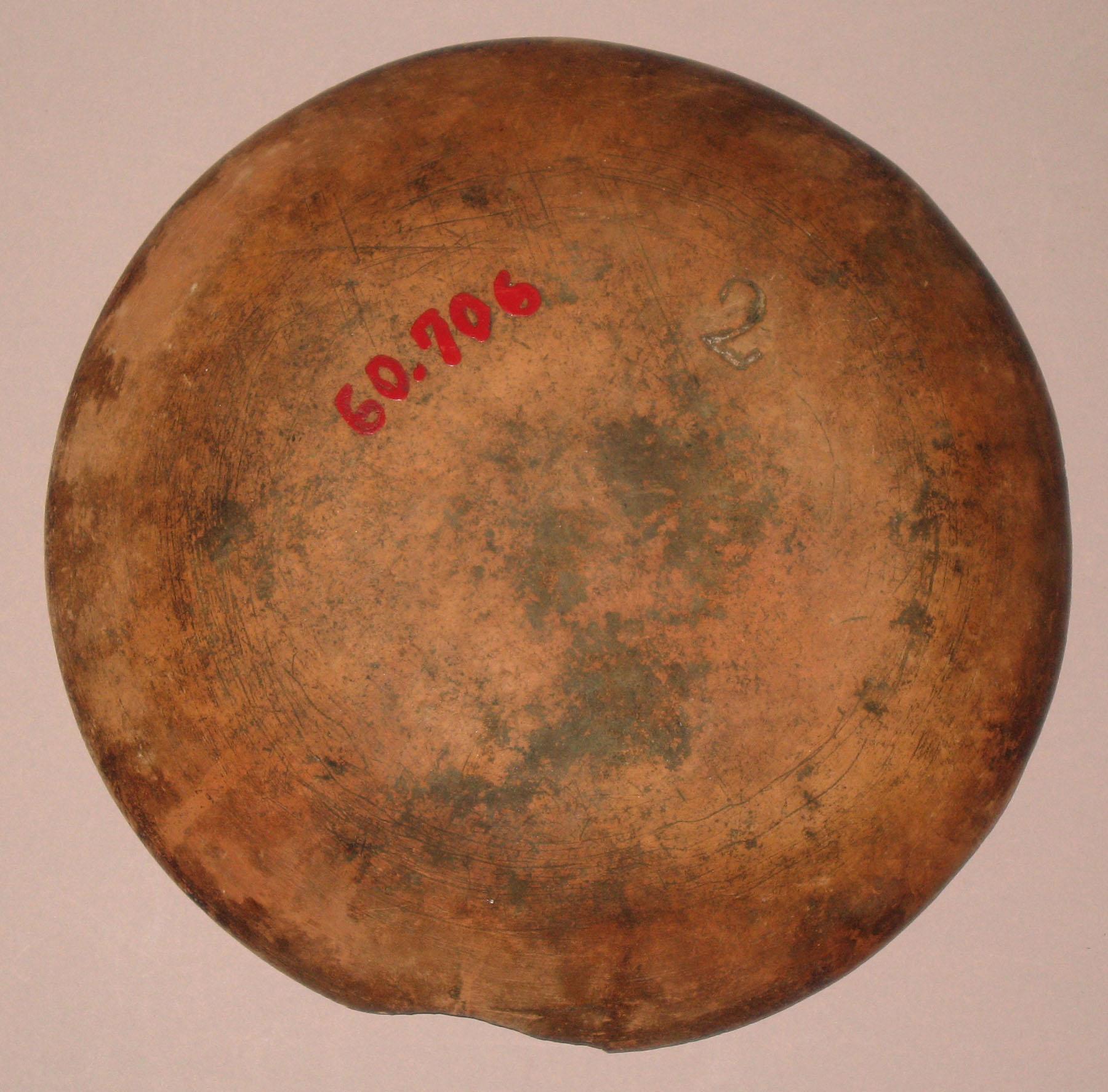 1960.0706 Slipware dish (bottom-mark)
