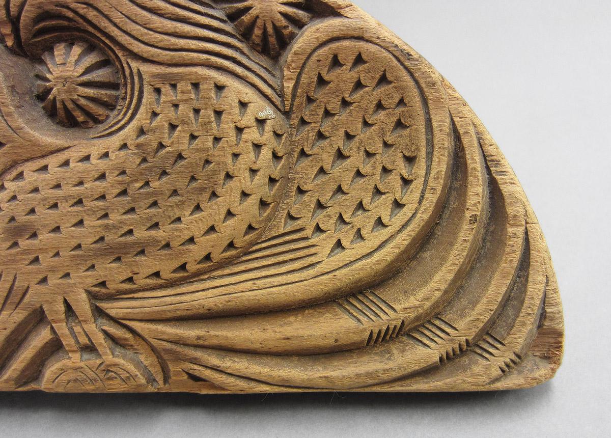 1960.0713, Butter mold, detail 1