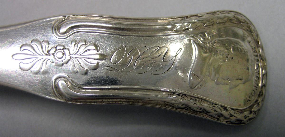 1960.0752.002 Silver Spoon engraving