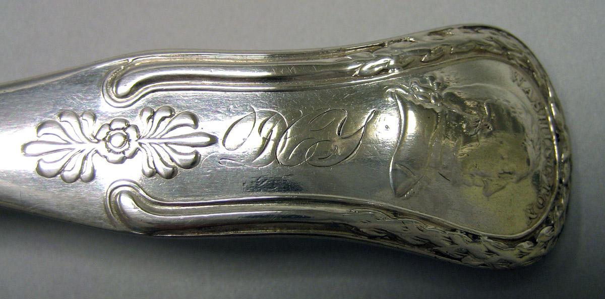 1960.0752.003 Silver Spoon engraving