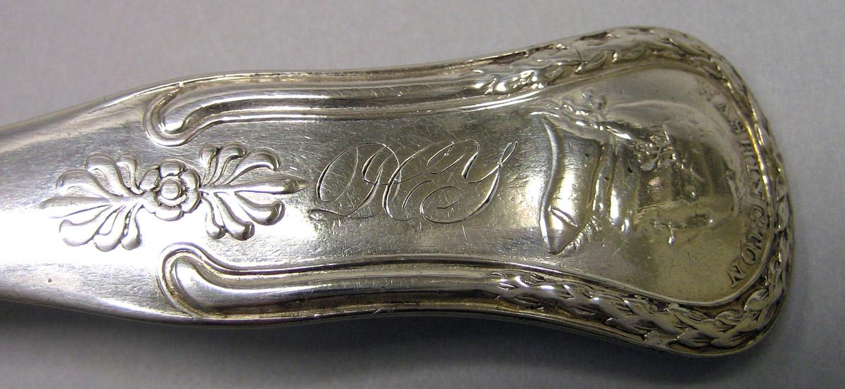 1960.0752.004 Silver Spoon engraving