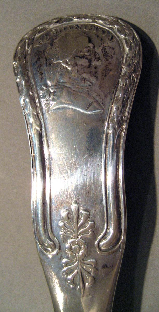 1960.0753.002 Silver Fork engraving