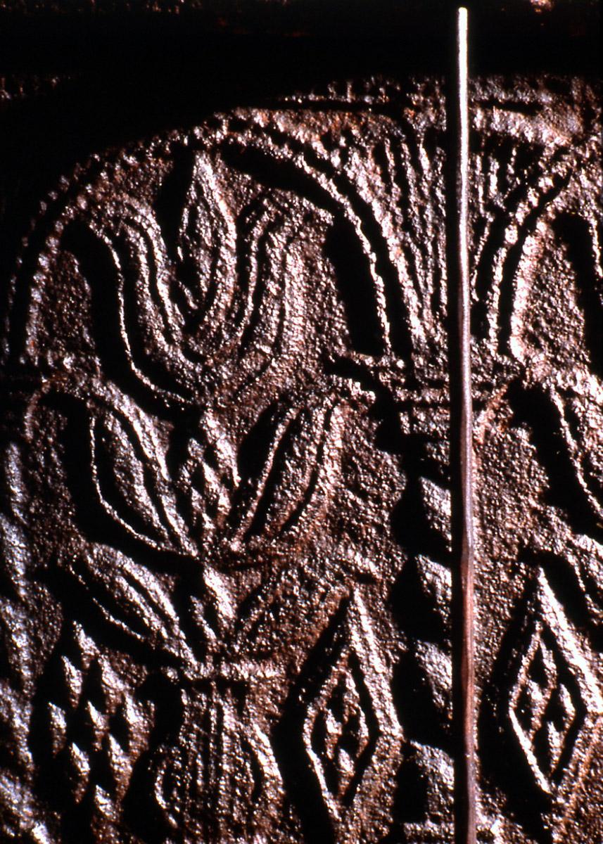 1960.0773 Five-plate stove (detail)