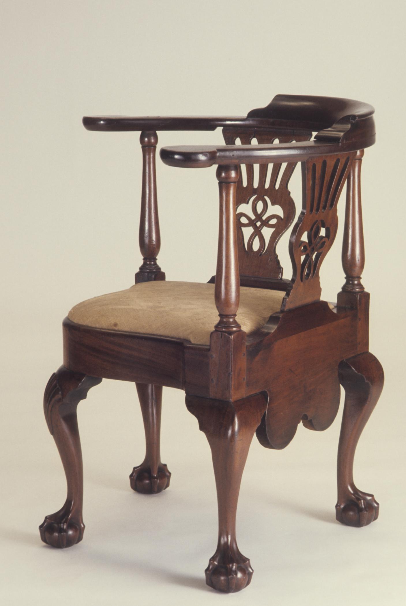 1960.0779 Chair, 1984.0638.007 Slip seat