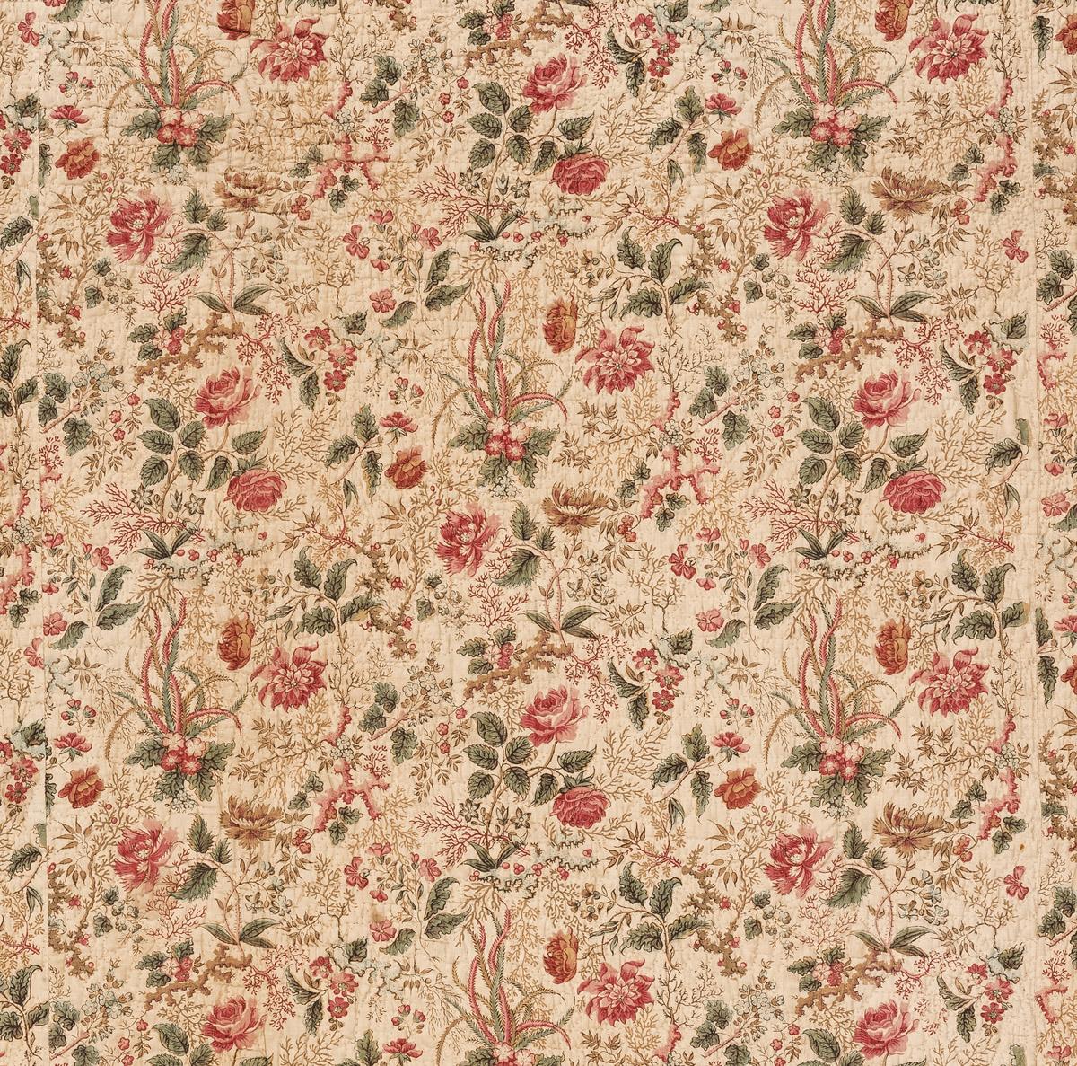 1960.0786 Quilt, reverse, detail 3