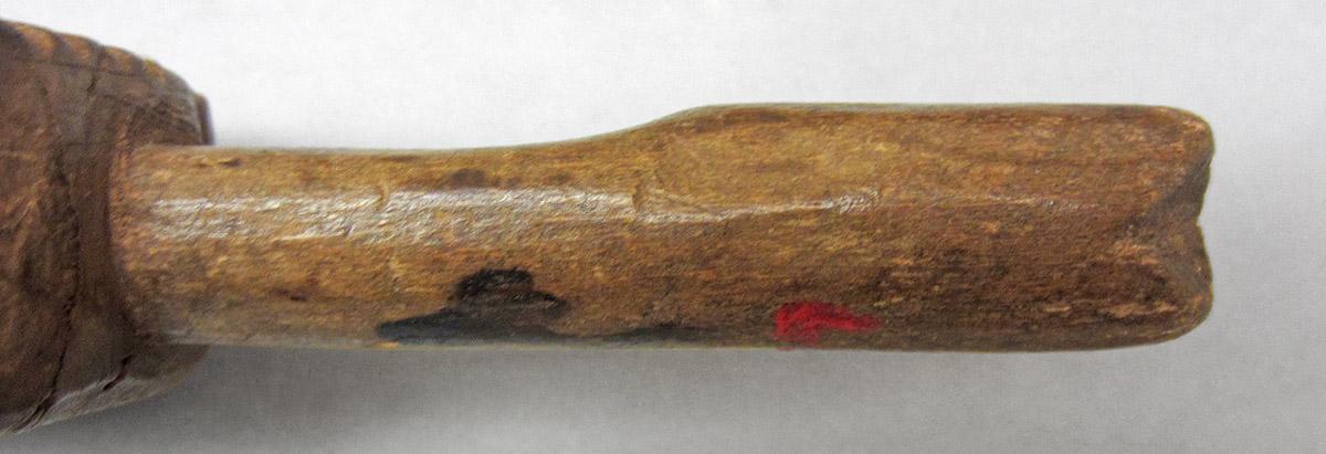 1960.0984, Butter mold, handle side 2