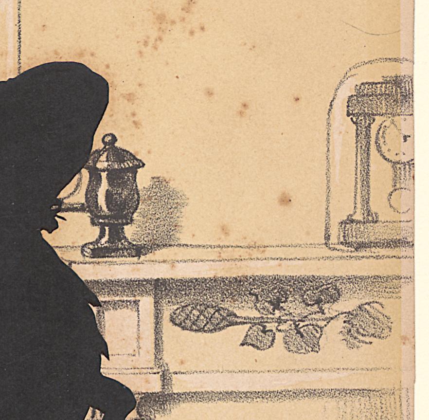 1960.1017 A Silhouette, Detail 2