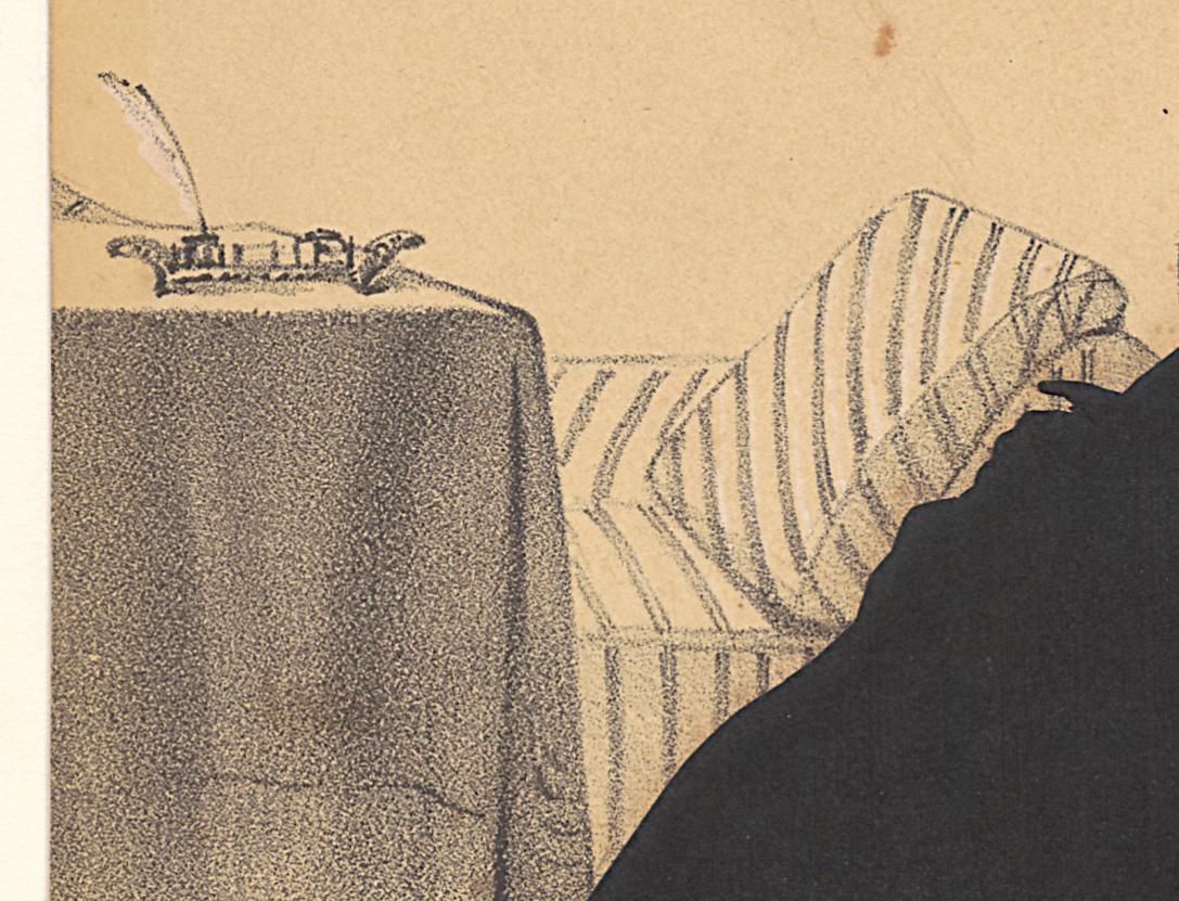 1960.1017 A Silhouette, Detail 4