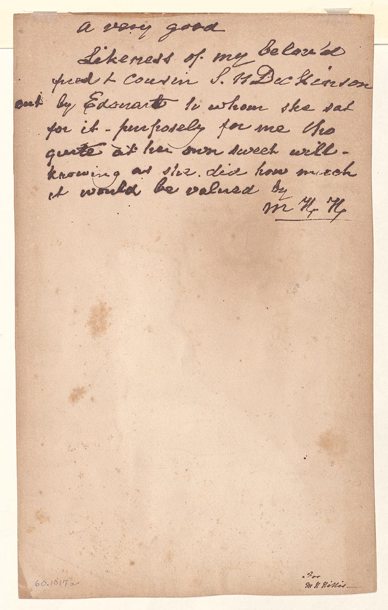 1960.1017 A Silhouette, Verso