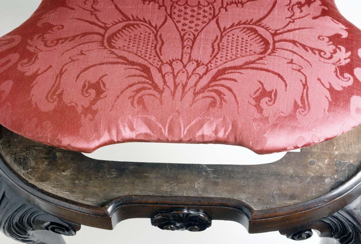 1960.1034.001, 1984.0662.005 Chair, Side Chair, Slipseat, detail 1
