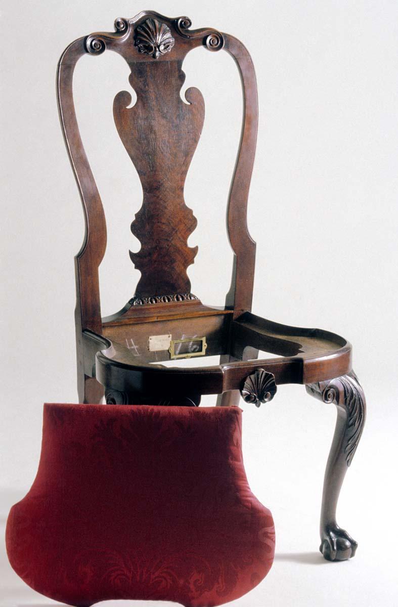 1960.1034.001, 1984.0662.005 Chair, Side Chair, Slipseat, view 5