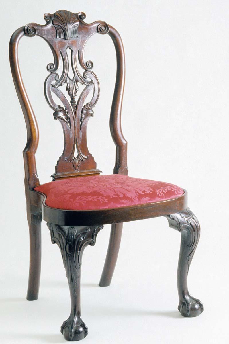 1960.1036, 1984.0662.007 Chair, Side Chair, Slipseat, view 3