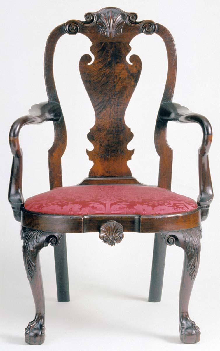 1960.1037 Chair, Armchair, Slipseat, view 4
