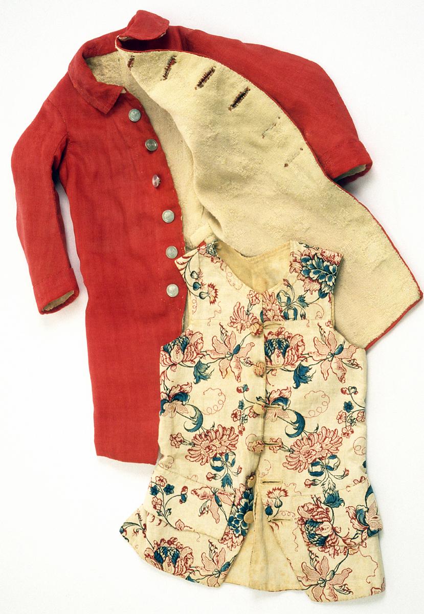 1958.0123.001, 1960.1043 A,B Coat and Waistcoat