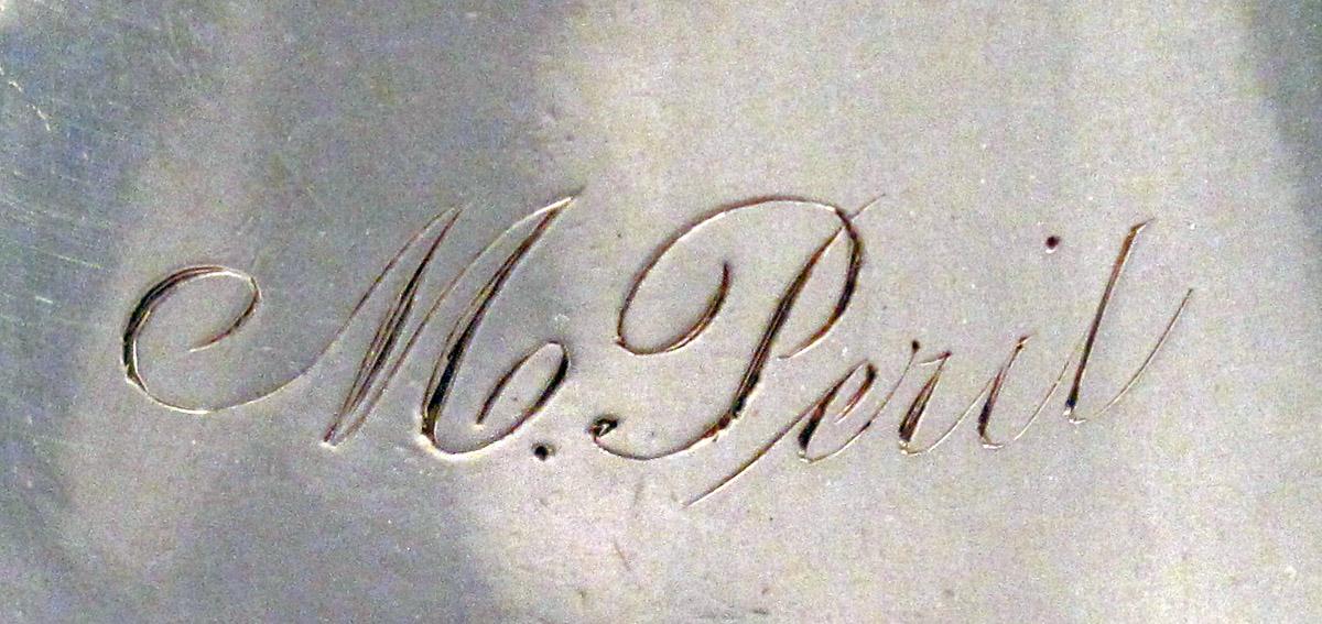 1960.1046 Silver Milk Pot engraving 2