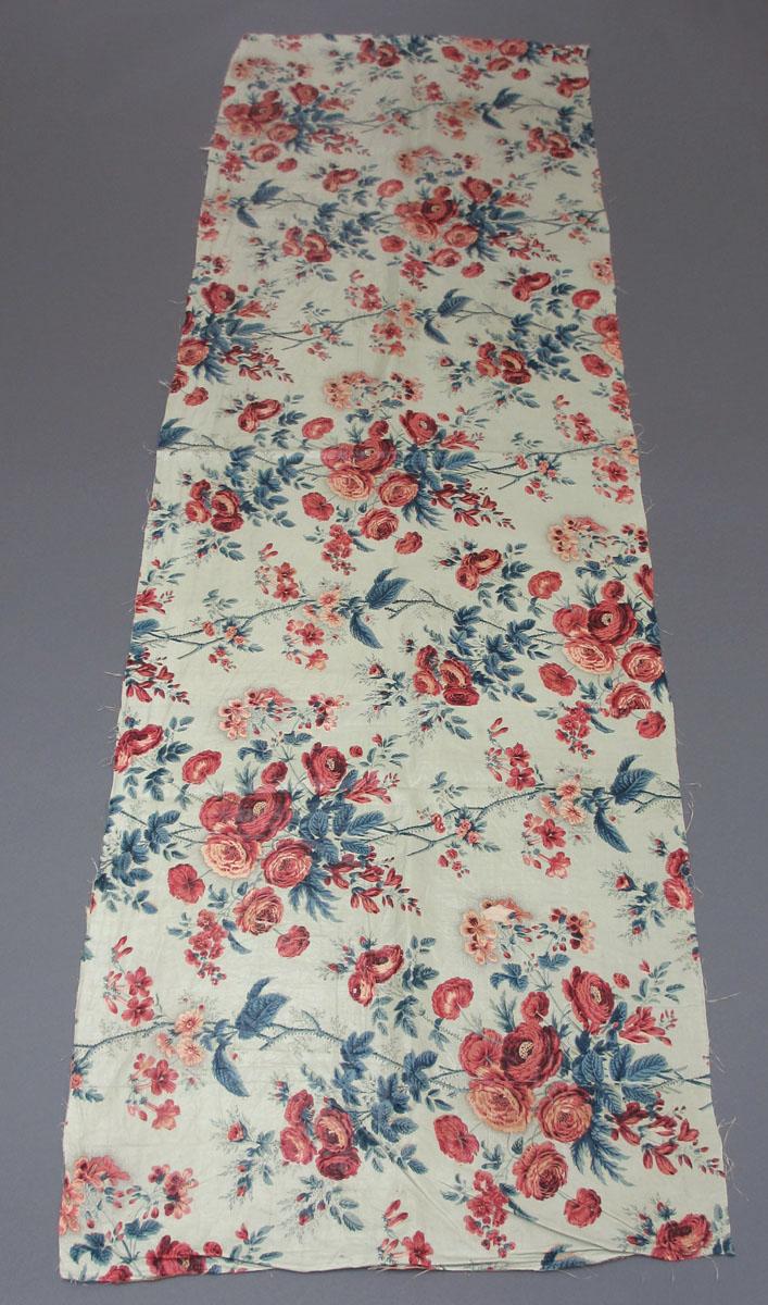 1960.1051.001 Textile, printed partial obverse