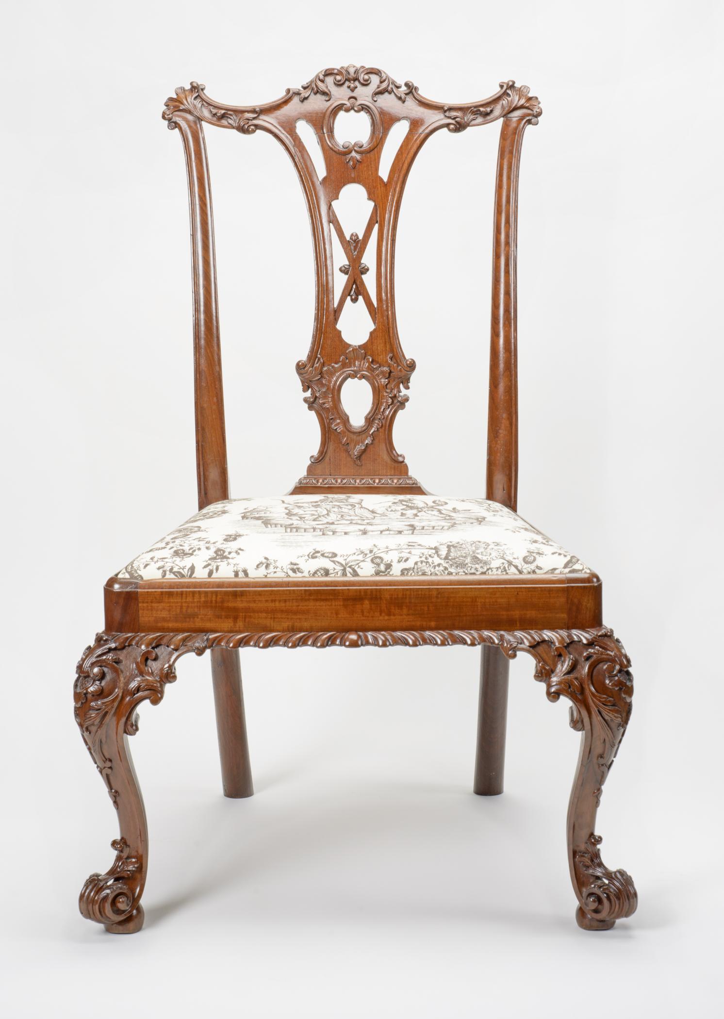 1960.1062.001 Chair, 1984.0600.003 Slip seat, view 2