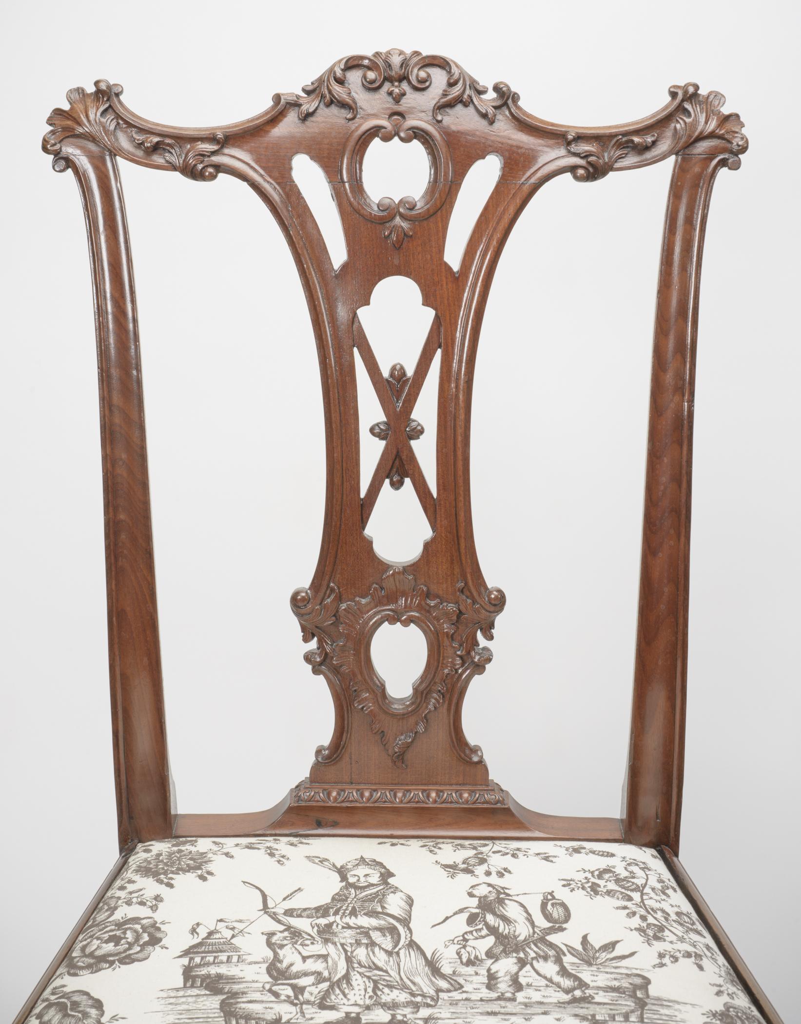 1960.1062.001 Chair, 1984.0600.003 Slip seat, detail 1