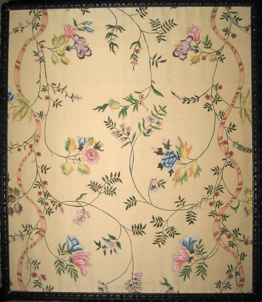 1960.1065 Fire screen detail