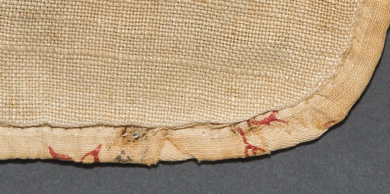 1960.1111 Pot holder, reverse, detail 2