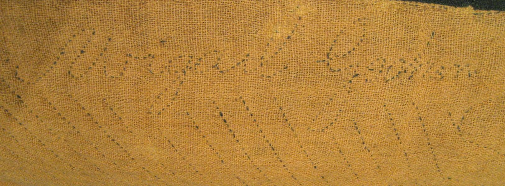 1960.1129 quilt signature detail mirror image