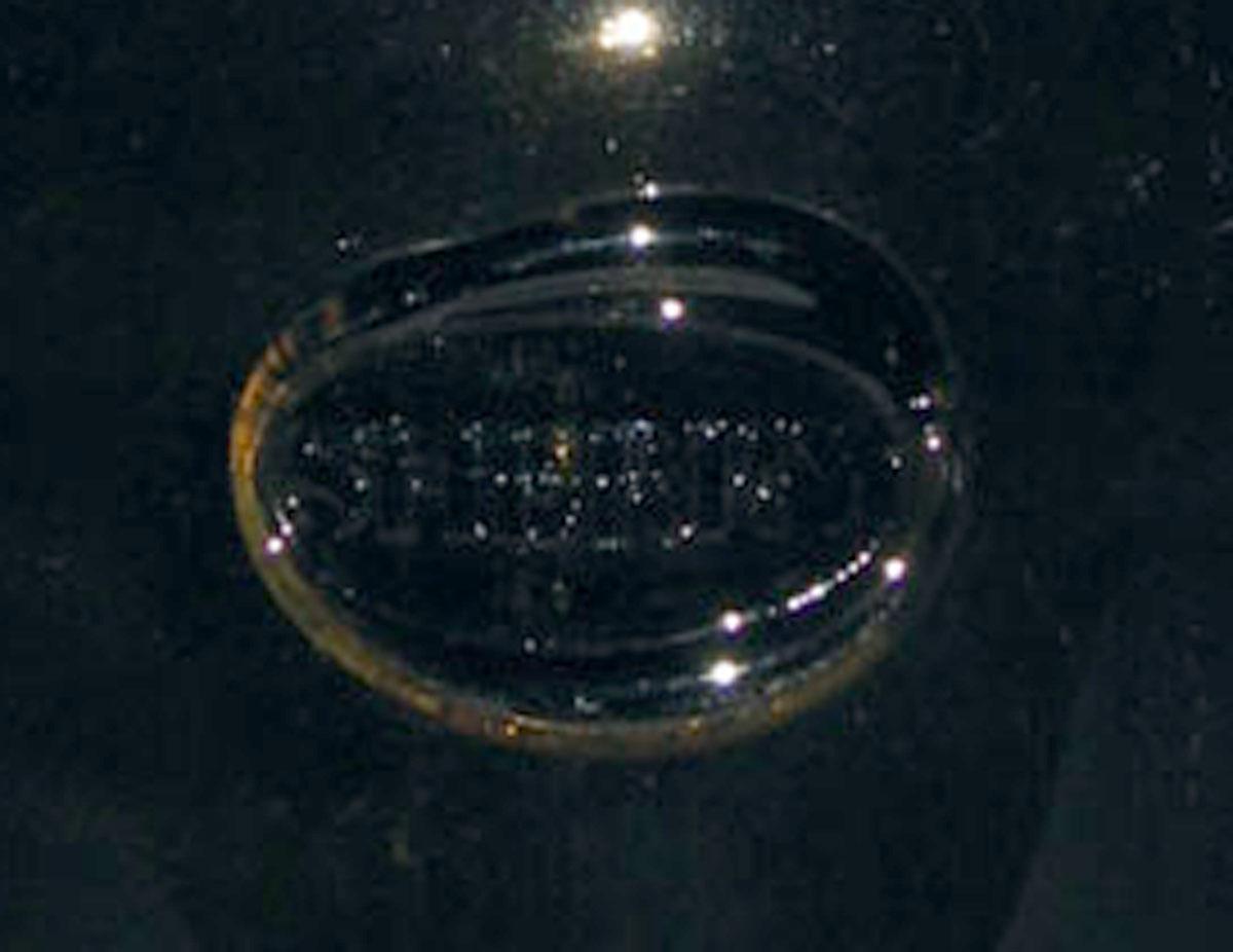 1960.1138 Glass wine bottle (seal)