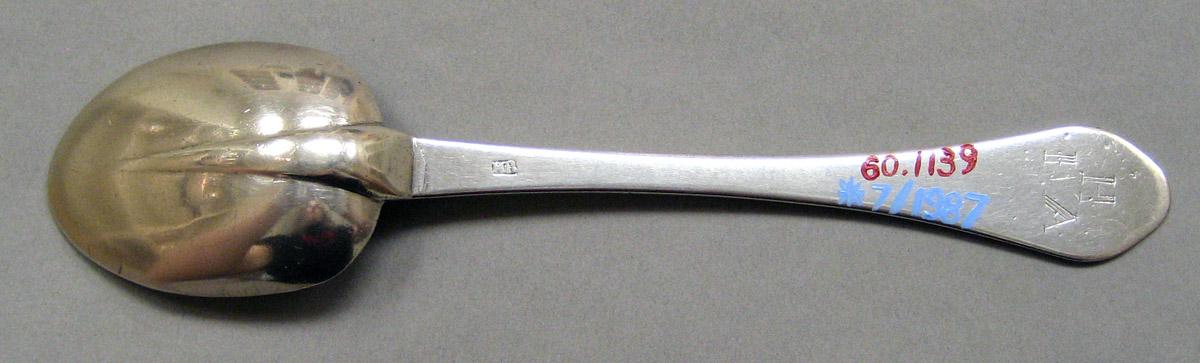 1960.1139 Silver Spoon underside