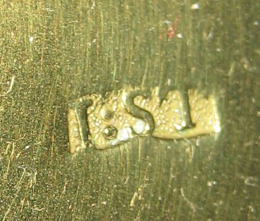 1960.1140 Warming Pan (mark)