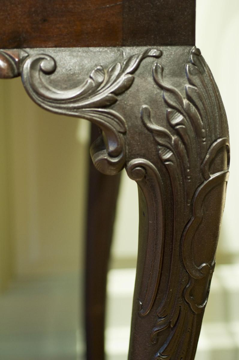 1960.1148 Marble side table (detail 6)