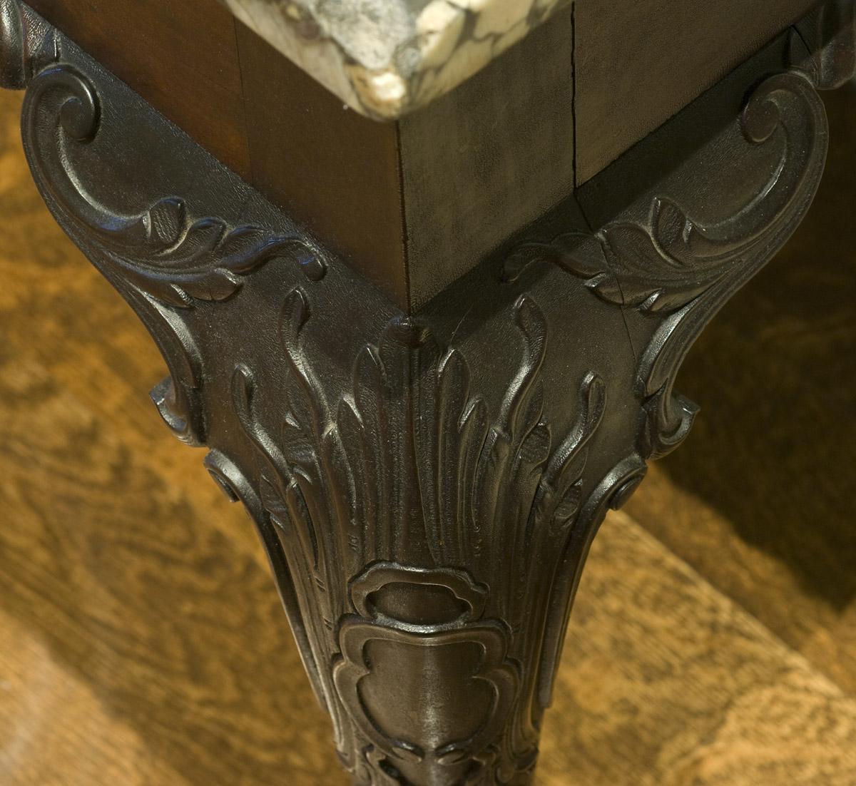1960.1148 Marble side table (detail 8)