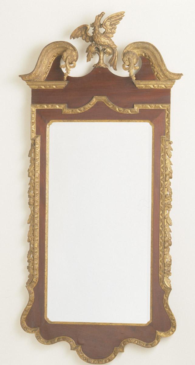 1960.1150 Looking glass or mirror, view 2
