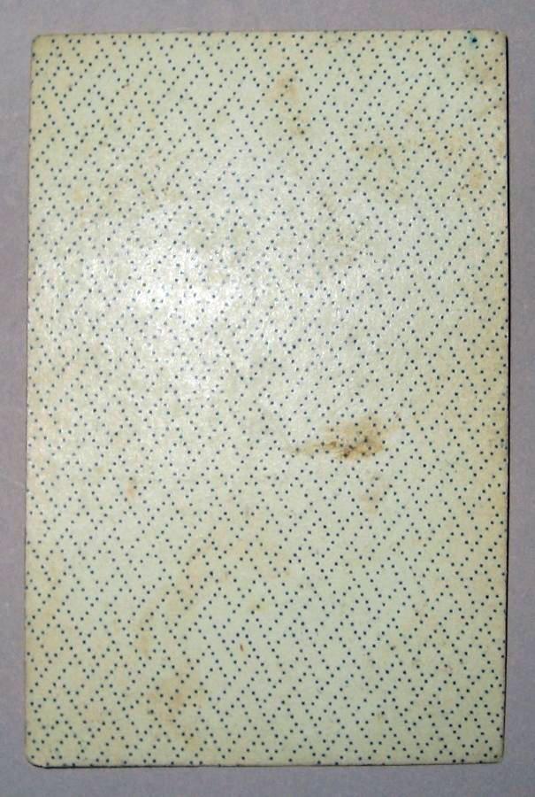 1960.1157.009 Playing Card reverse