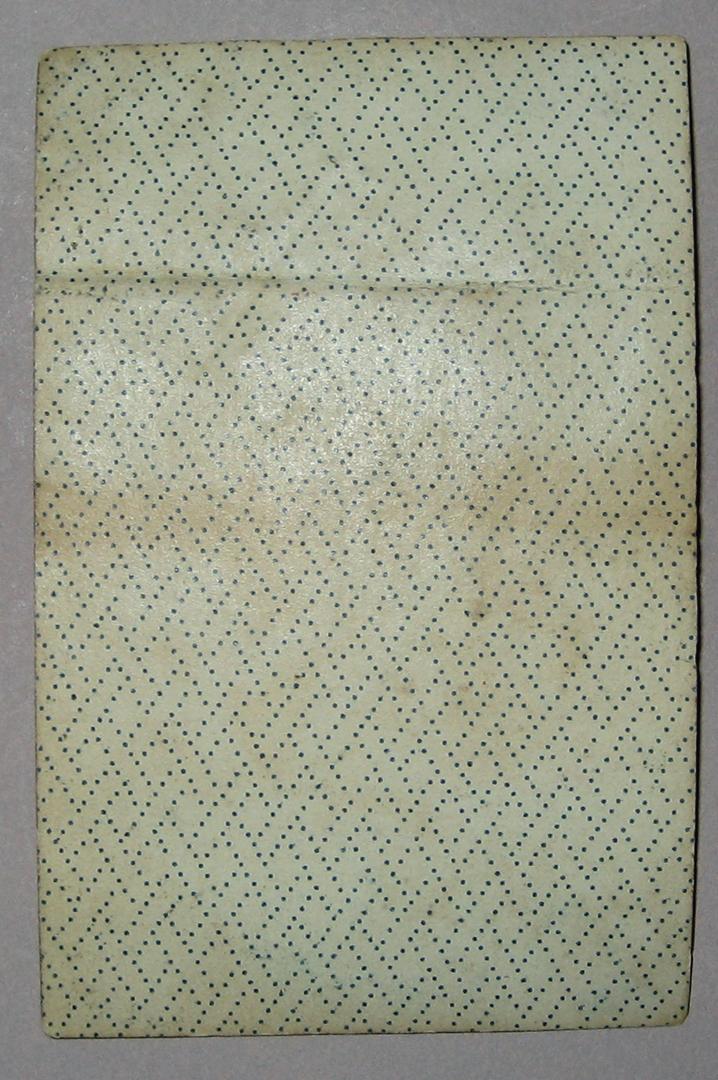 1960.1157.011 Playing Card reverse