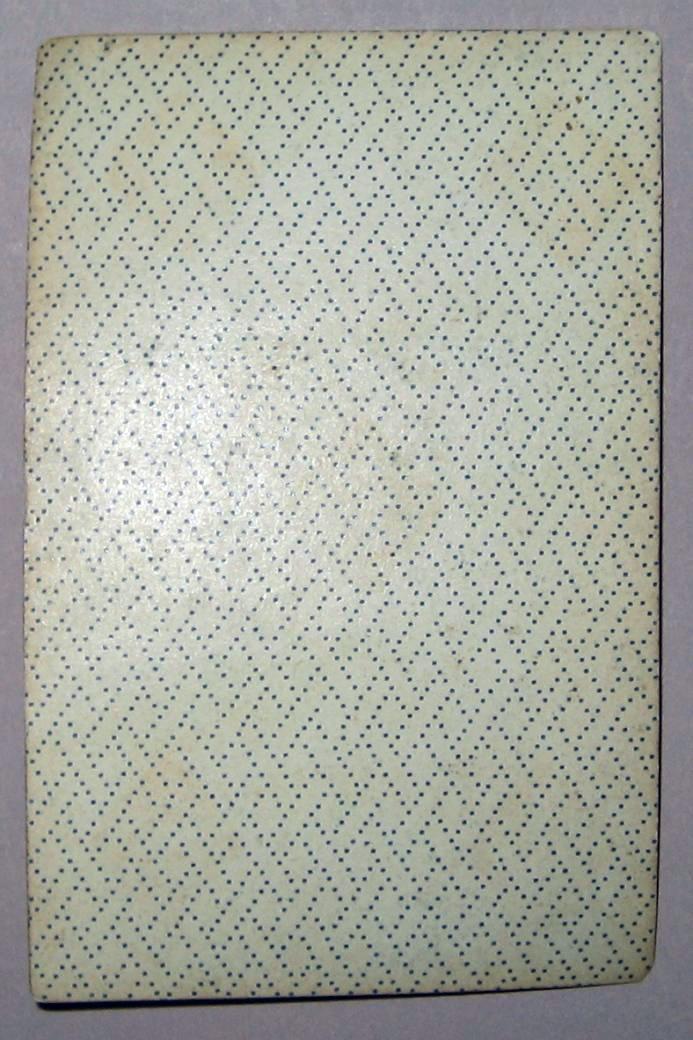 1960.1157.023 Playing Card reverse