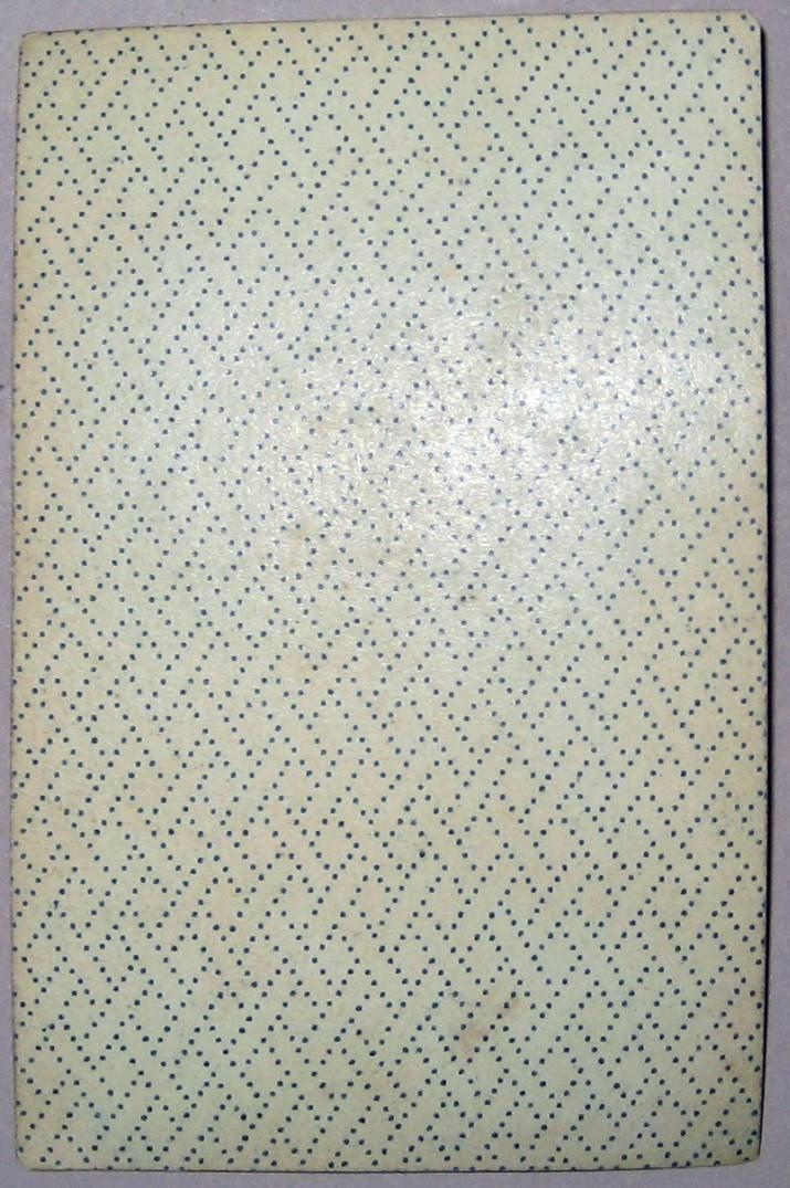 1960.1157.025 Playing Card reverse