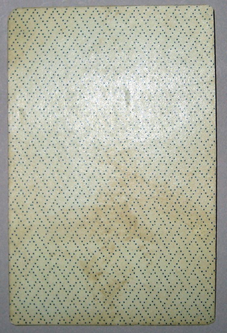1960.1157.033 Playing Card reverse