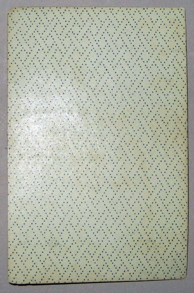 1960.1157.042 Playing Card reverse