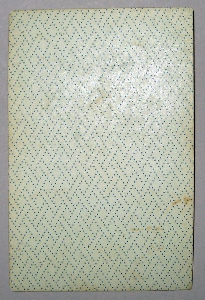 1960.1157.045 Playing Card reverse
