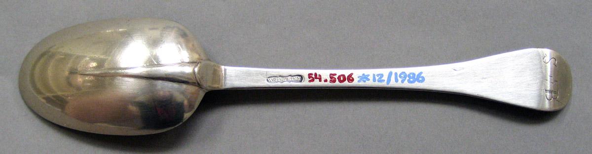 1954.0506 Silver Spoon underside