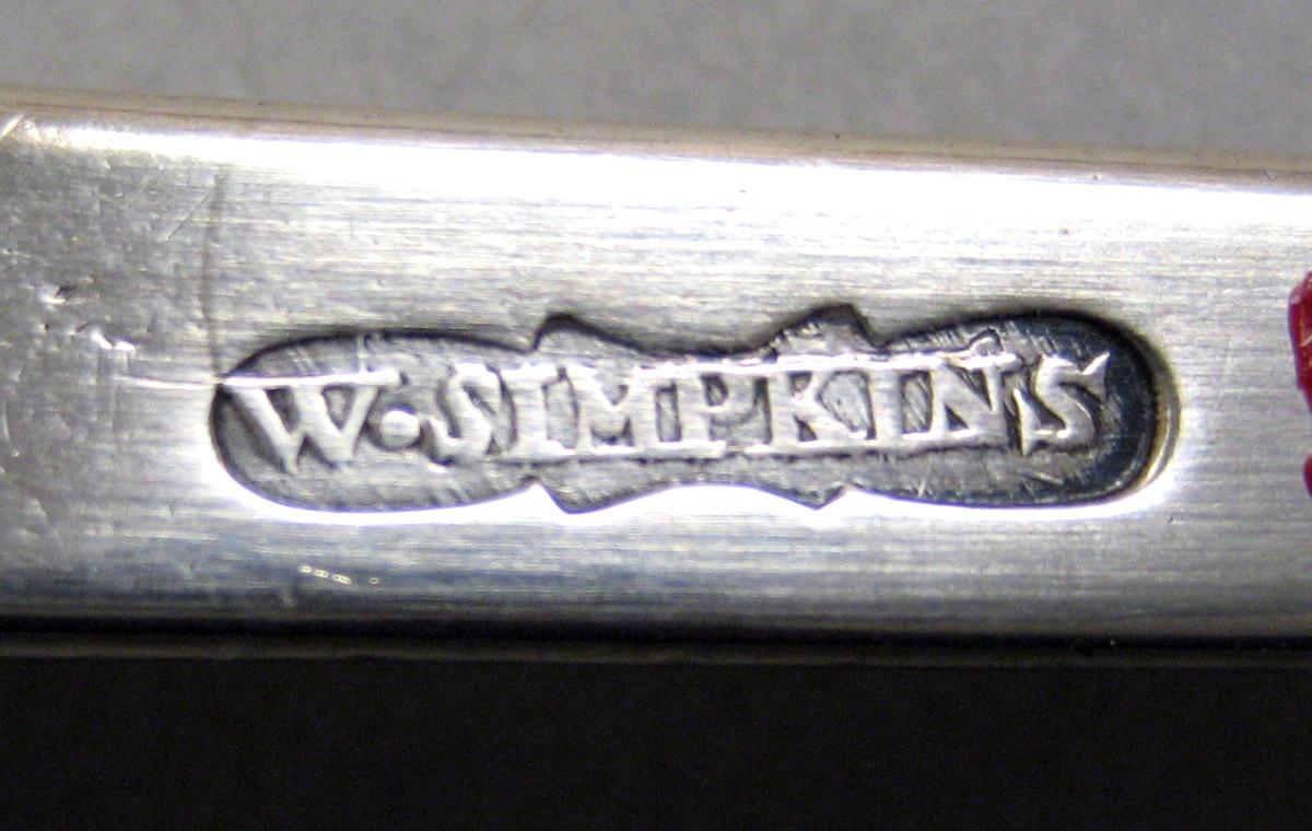 1954.0506 Silver Spoon mark