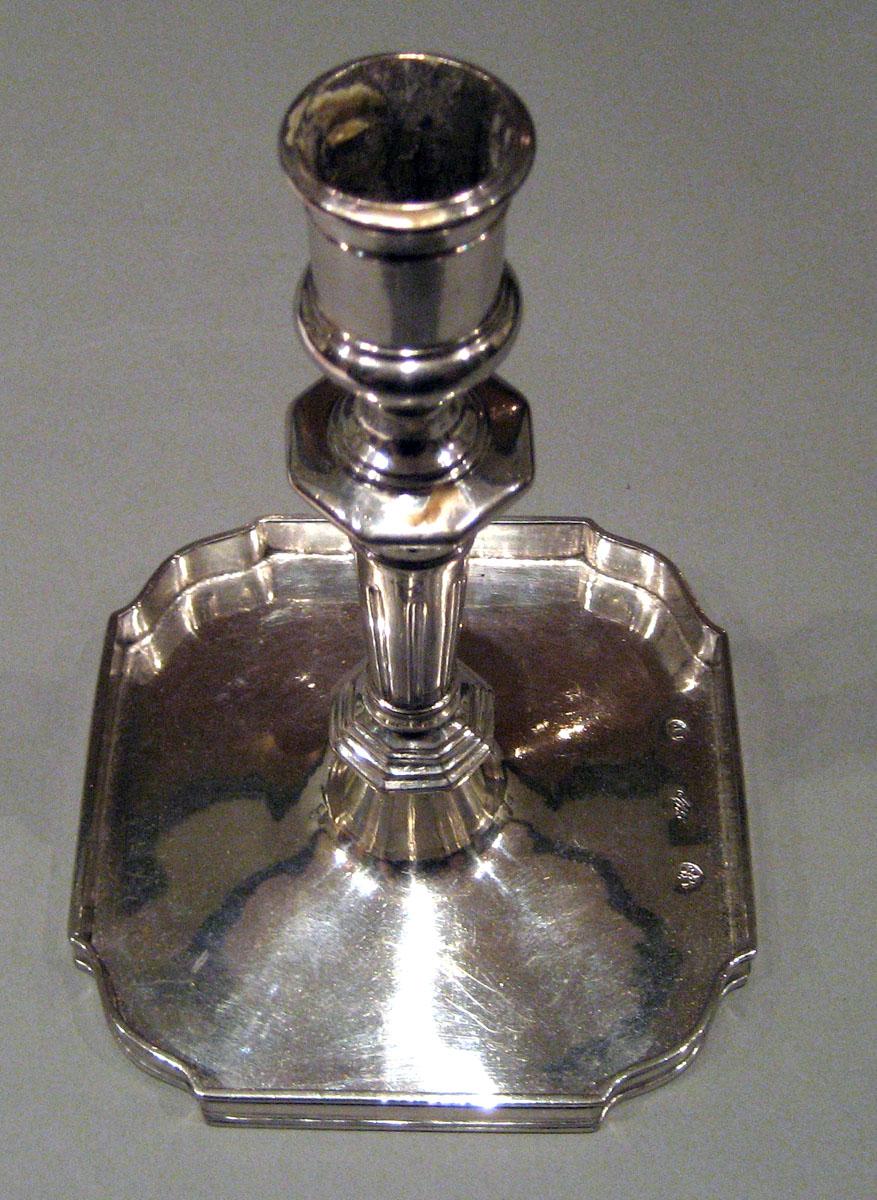 1960.1167.001 Silver Candlestick top view
