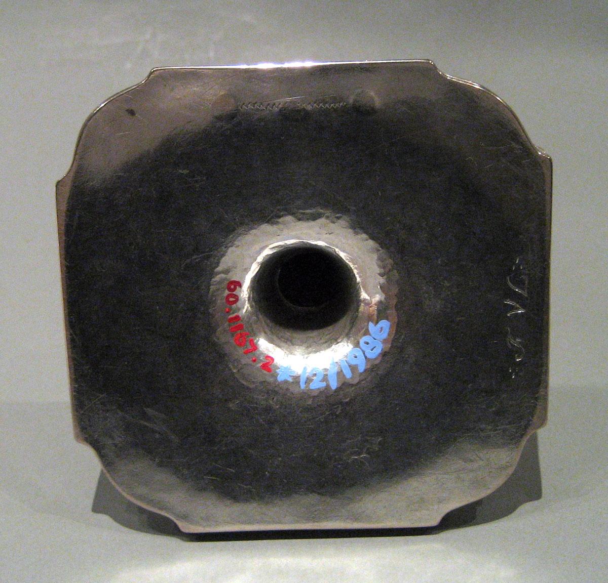 1960.1167.002 Silver Candlestick underside