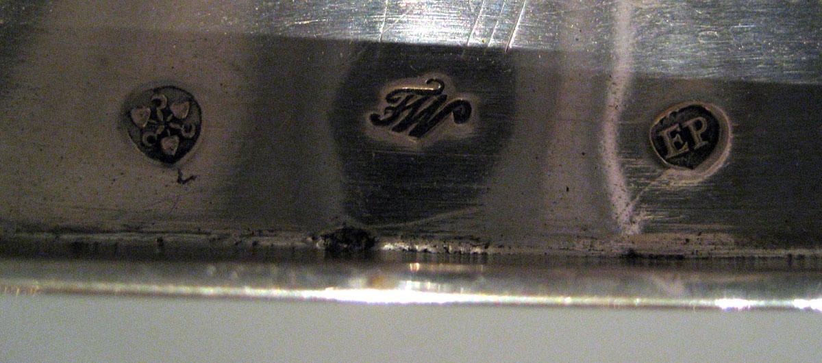 1960.1167.002 Silver Candlestick mark
