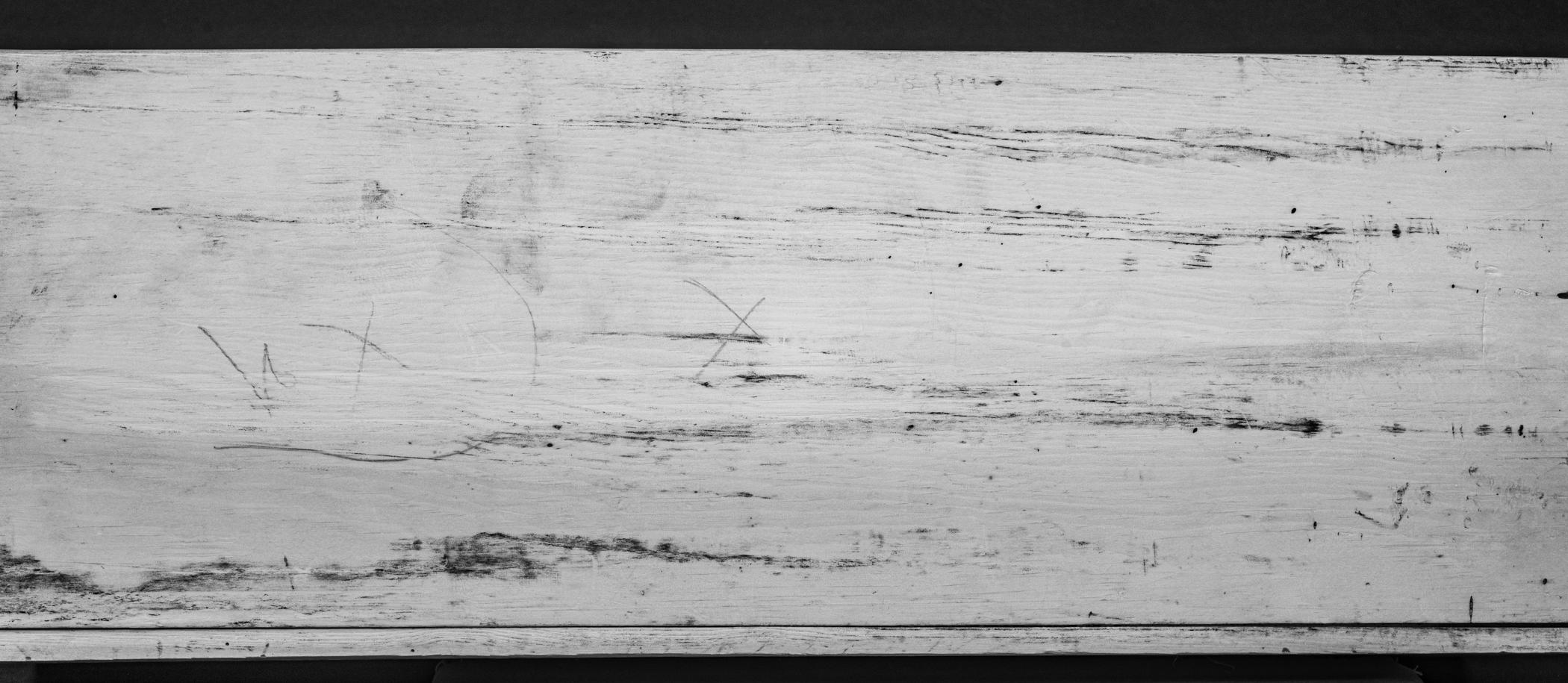 1954.0507 Chest of drawers, lower case, detail 6, infrared reflectography