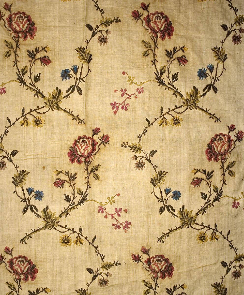 1969.7984.015 Textile, Embroidered, Pattern Repeat