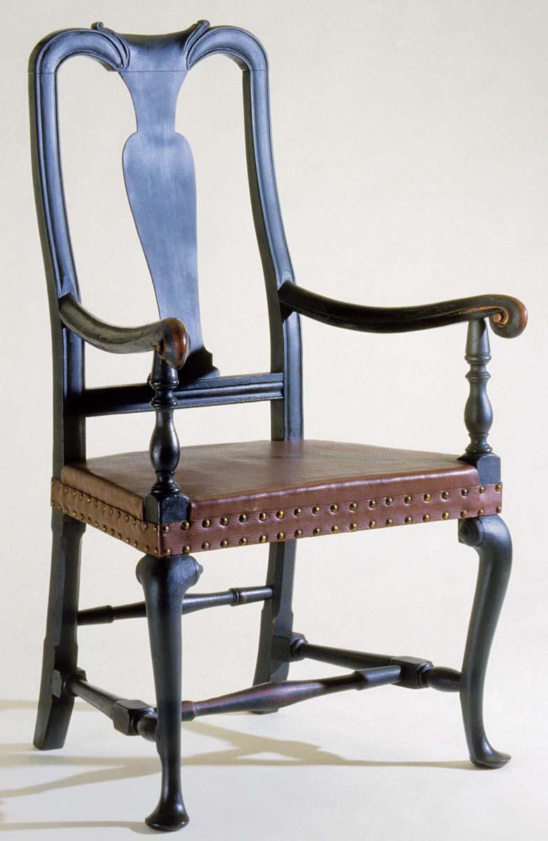 1954.0509 Chair, Armchair, view 2