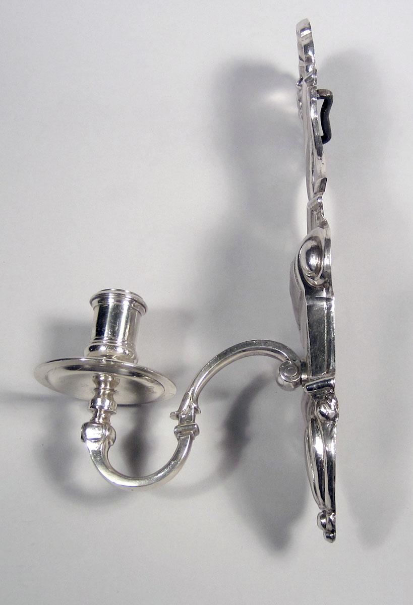 1960.1190.001 Silver Sconce side view
