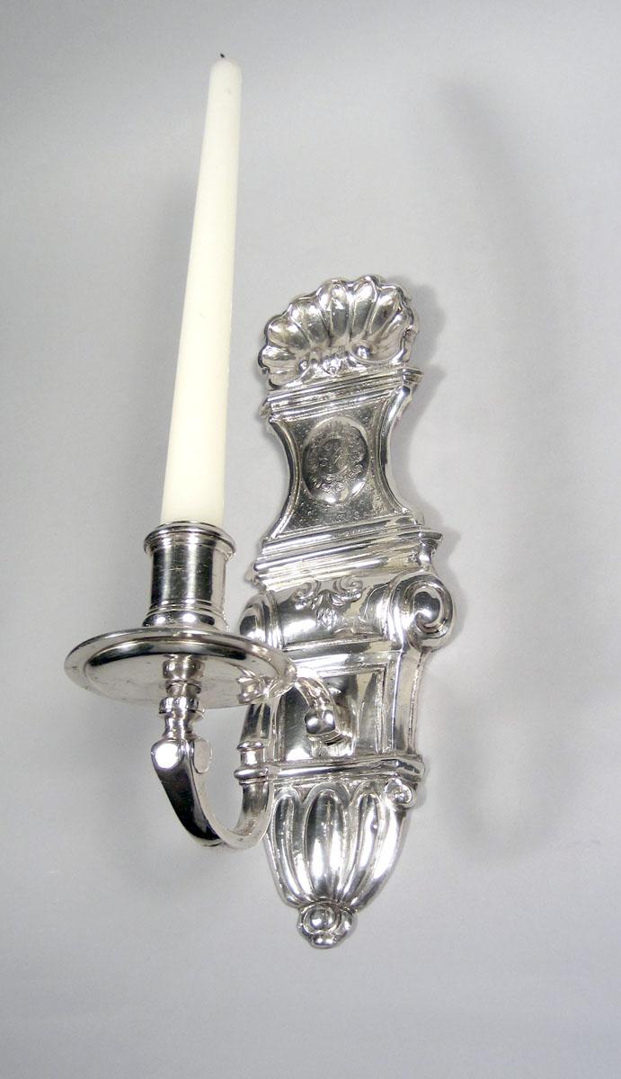 1960.1190.002 Silver Sconce