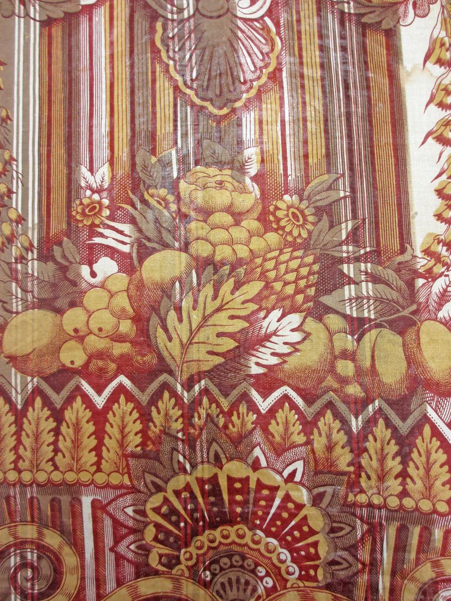 1961.0004.007 textile, printed detail 4